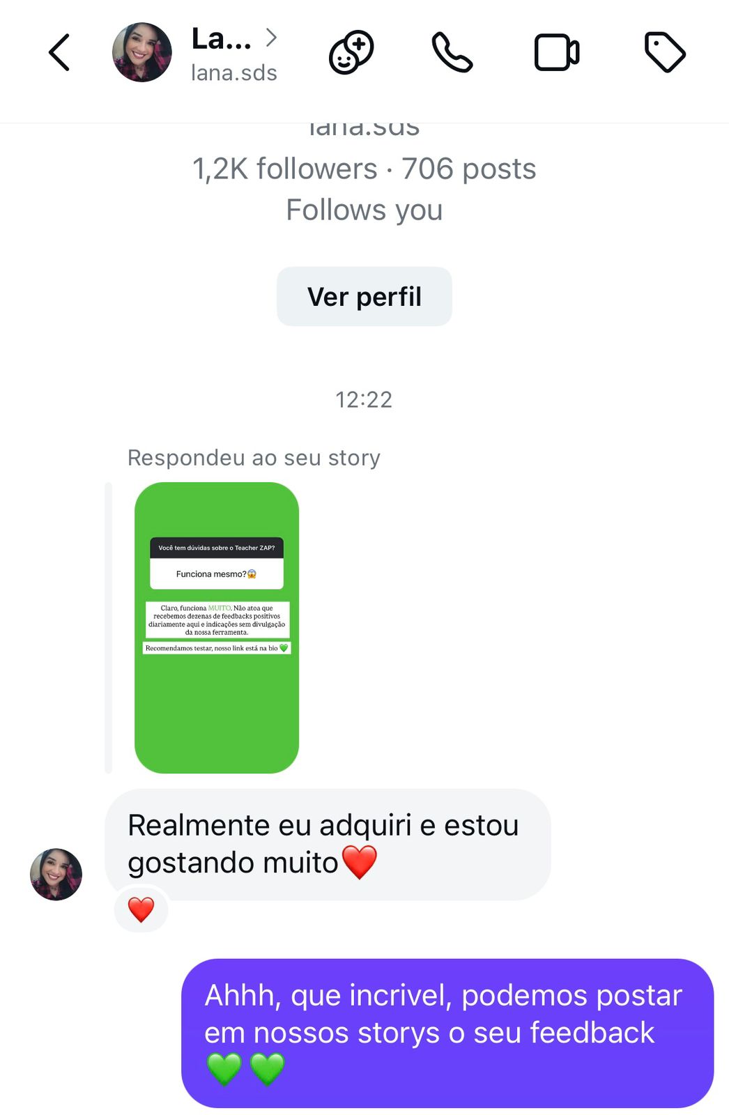 Depoimento Lana