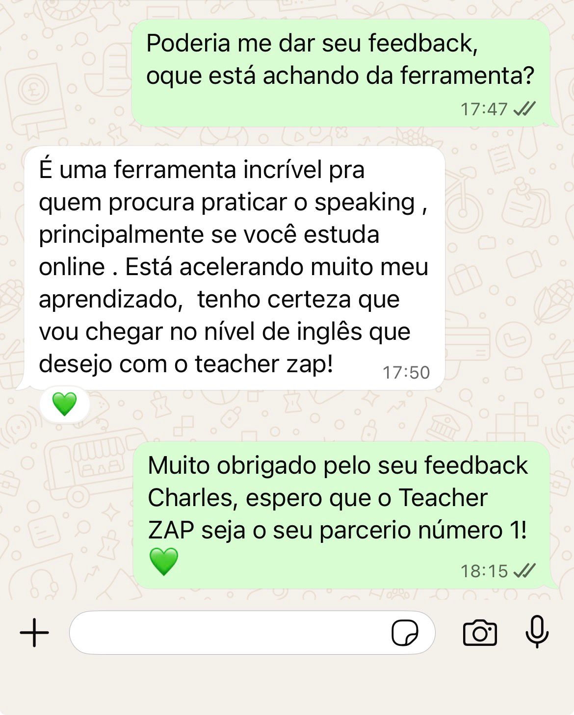 Depoimento Charles