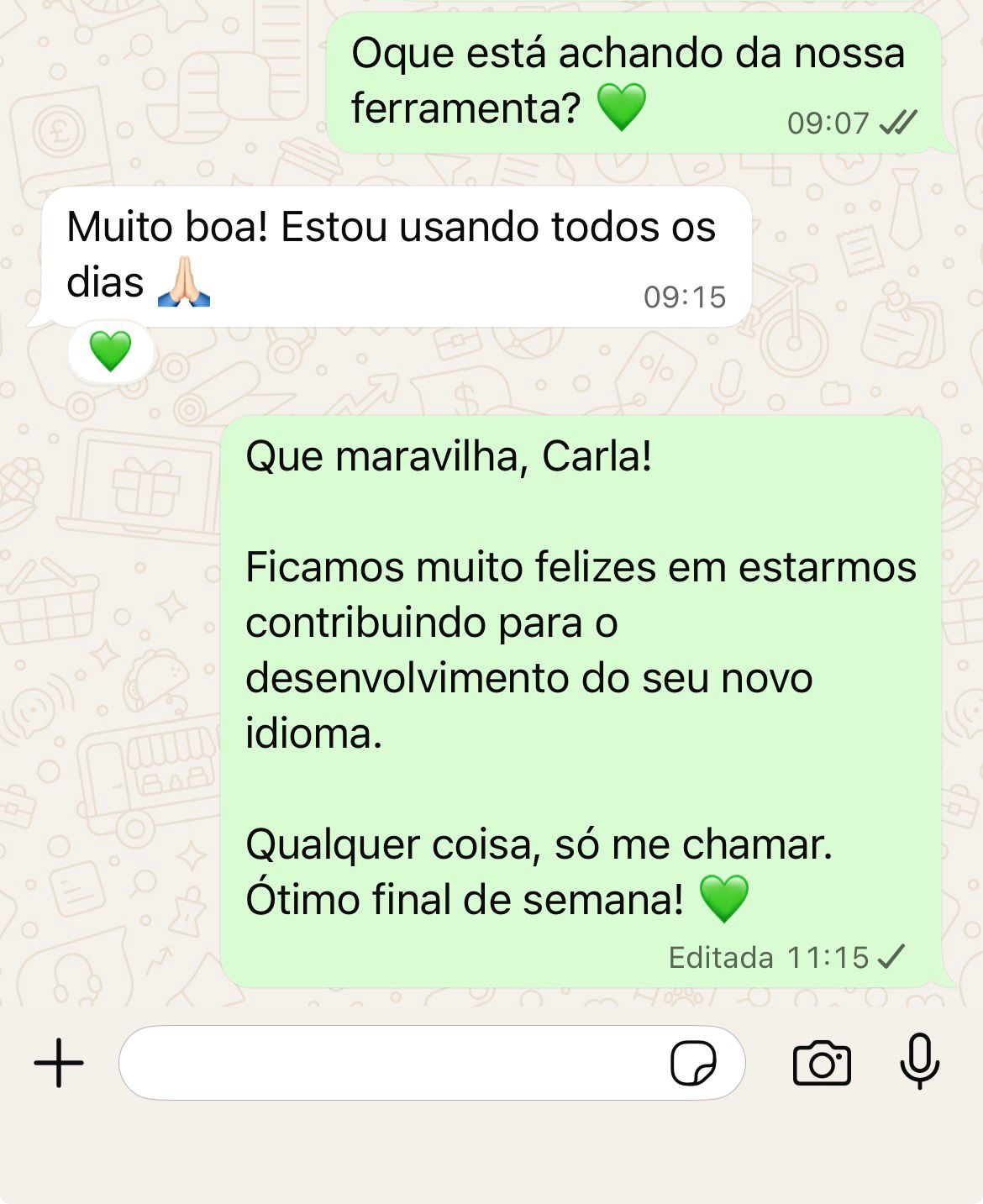 Depoimento Carla